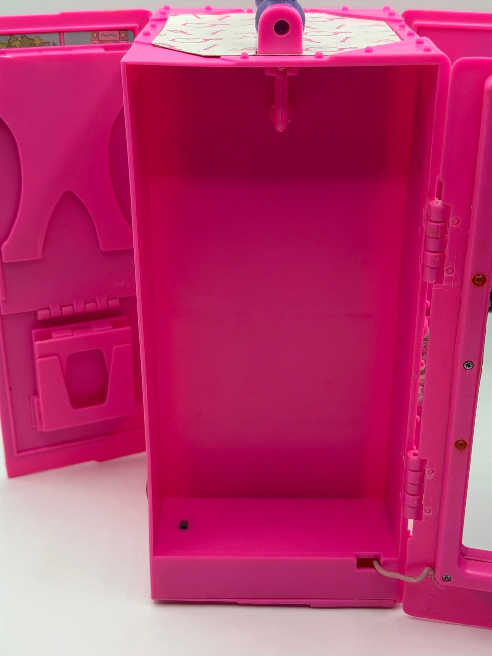 Vintage Barbie Glamour On The Go Carry Case Hot Pink - Tested - Picture 12 of 16